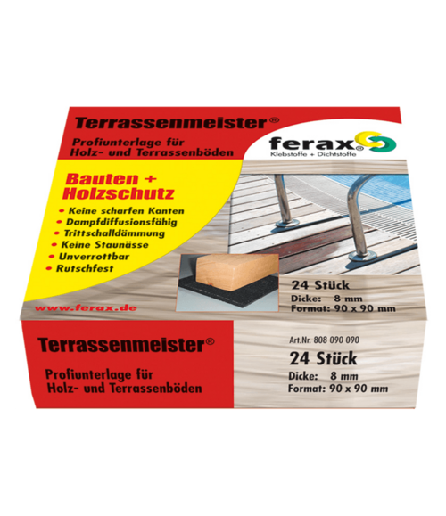 Terrassenmeister-Profilunterlagen