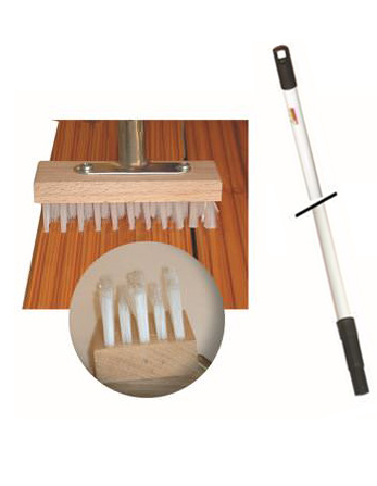 Cleaning Brushes for Patio Floorboards